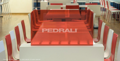 Стул пластиковый PEDRALI Kuadra XL сталь, технополимер белый Фото 10