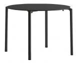 Стол обеденный PEDRALI Jump TJ4 алюминий, компакт-ламинат HPL черный Фото 1