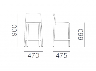 Стул пластиковый полубарный-thumbs-Фото3