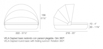 Лаунж-лежак с козырьком-thumbs-Фото3