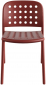 Стул пластиковый PAPATYA Bomonti-S стеклопластик кирпично-красный Фото 1