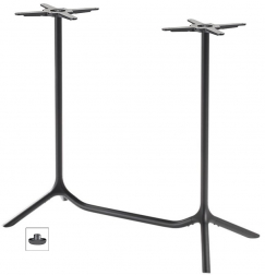 Подстолье металлическое барное двойное-thumbs-Фото1