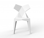 Стул пластиковый Vondom Kimono Basic полипропилен, стекловолокно белый Фото 4