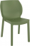 Стул пластиковый Siesta Contract Nora стеклопластик, полипропилен оливковый Фото 4