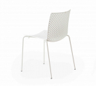 Стул пластиковый Gaber Fuller металл, технополимер белый Фото 4