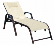 Шезлонг-лежак металлический Leisure