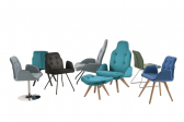 Кресло с обивкой Chairs & More Betibu SL-P сталь, ткань, пенополиуретан Фото 6