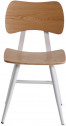 Стул деревянный Fenny Day 741 сталь, фанера дуба белый, бежевый Фото 5