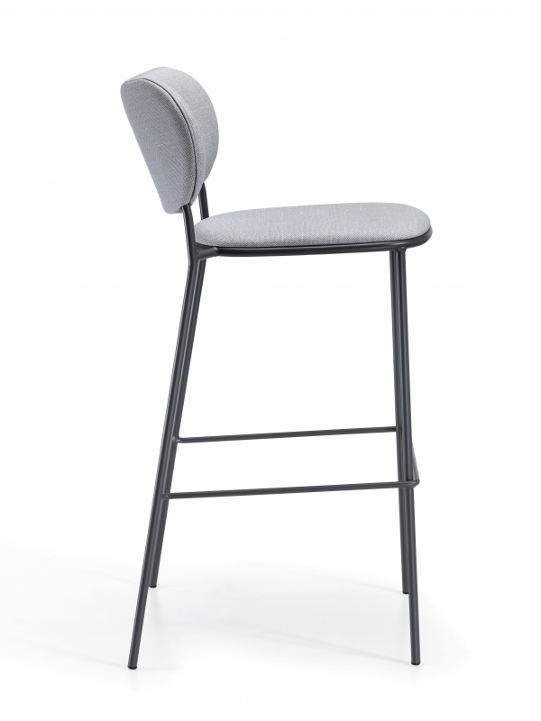 Стул барный с обивкой Nuta Light Stool 77