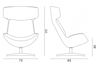 Кресло мягкое с высокой спинкой-thumbs-Фото3