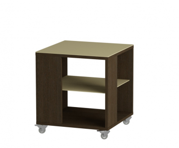 Стол журнальный IM-Design Leset ЛДСП, стекло Фото 2