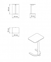 Столик кофейный металлический-thumbs-Фото3