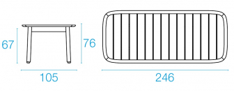 Стол деревянный обеденный-thumbs-Фото3
