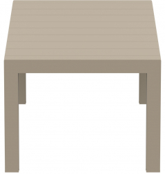 Стол пластиковый раздвижной Vegas Table Medium, бежевый, 1800-2200х1000х750 мм