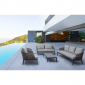 Кресло плетеное с подушками Garden Relax Pelican алюминий, акриловая нить антрацит Фото 9