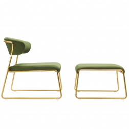 Кресло лаунж с обивкой-thumbs-Фото4