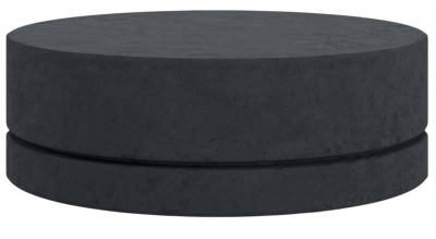 Столик кофейный бетонный SNOC Miura Charcoal L бетон древесный уголь Фото 1