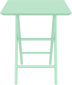 Стол пластиковый складной Siesta Contract Helen Folding Table 60 пластик опаловый зеленый Фото 7