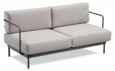 Диван металлический двухместный Gaber Solaya 5 алюминий, сталь, технополимер, ткань Фото 5