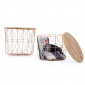 Комплект кофейных столиков Garden Relax Storage металл/дерево манго Фото 5