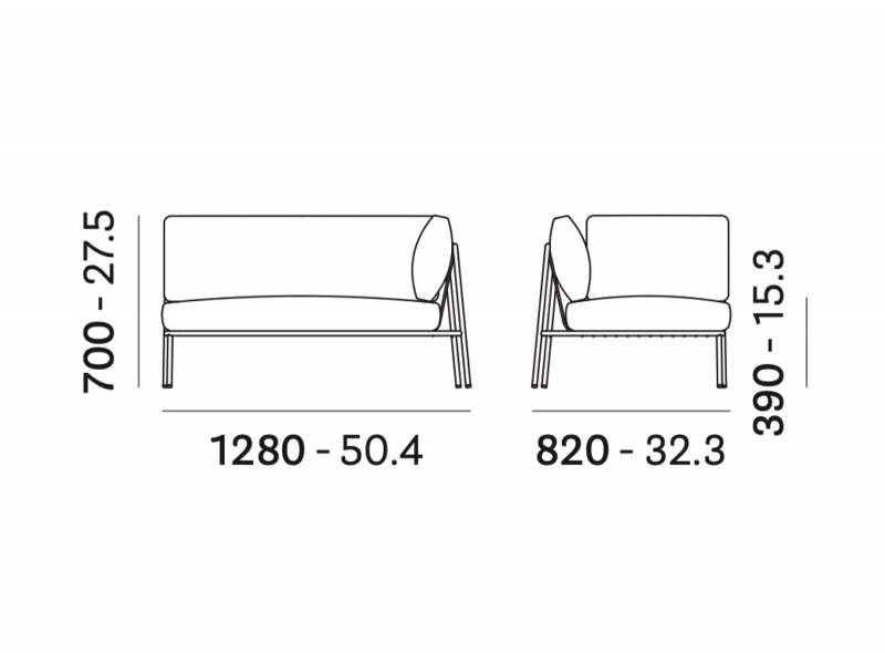 Диван угловой с подушками Nolita Sofa