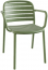 Кресло пластиковое PAPATYA Tarabya-K стеклопластик светло-зеленый Фото 1