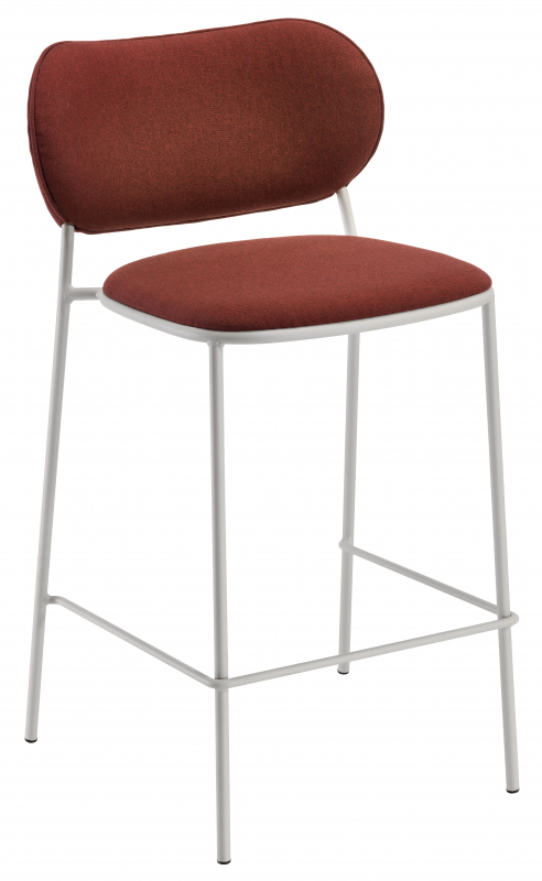 Стул полубарный с обивкой Nuta Light Stool 67