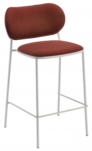 Nuta Light Stool 67 Стул полубарный с обивкой