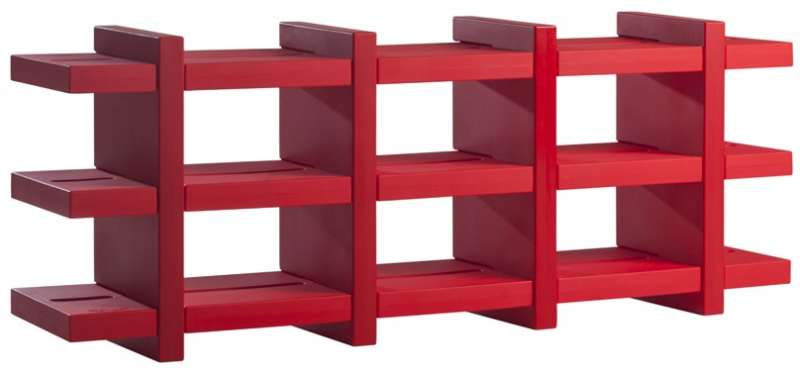 Стеллаж книжный пластиковый Booky 4 Standard