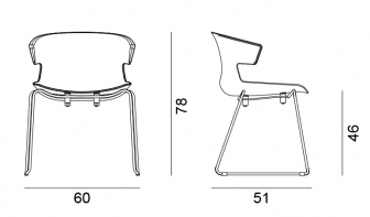 Кресло на полозьях с обивкой-thumbs-Фото3