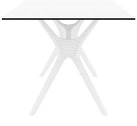 Стол пластиковый Ibiza Table 180, белый, 1800х900х740 мм