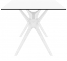 Стол пластиковый Siesta Contract Ibiza Table 180 пластик, ламинат HPL белый Фото 6