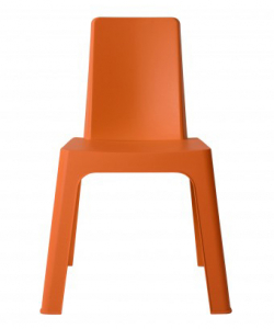 Стул пластиковый детский Resol Julieta chair полипропилен оранжевый Фото 1