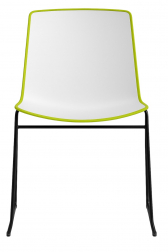 Стул пластиковый на полозьях-thumbs-Фото1