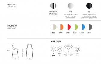 Стул полубарный пластиковый-thumbs-Фото3
