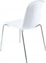 Стул пластиковый Siesta Contract Allegra сталь, поликарбонат белый Фото 10