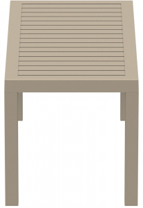 Столик пластиковый журнальный Siesta Contract Ocean Table пластик бежевый Фото 7