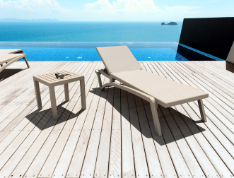Столик пластиковый для лежака Ocean Side Table