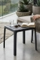 Столик пластиковый для шезлонга PAPATYA Wave Side Table стеклопластик антрацит Фото 6