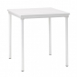 Стол пластиковый обеденный SCAB GIARDINO Duo 80x80 алюминий, технополимер лен Фото 1