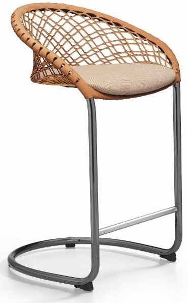 Стул барный плетеный Stool P47 H75 M TS_CU