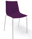 Стул на металлокаркасе с обивкой Gaber Colorfive Wrap NA металл, технополимер, экокожа Фото 11