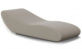 Лежак мягкий PAPATYA Aura Sunbed алюминий, пена, батилин бежевый Фото 1