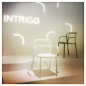 Кресло металлическое PEDRALI Intrigo алюминий белый Фото 6