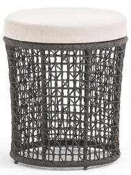 Пуф плетеный с подушкой-thumbs-Фото1