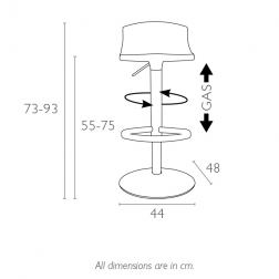 Стул пластиковый барный-thumbs-Фото3