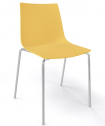 Стул на металлокаркасе с обивкой Gaber Colorfive Wrap NA металл, технополимер, экокожа Фото 14