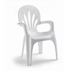Кресло пластиковое SCAB GIARDINO Stella di mare armchair пластик белый Фото 1