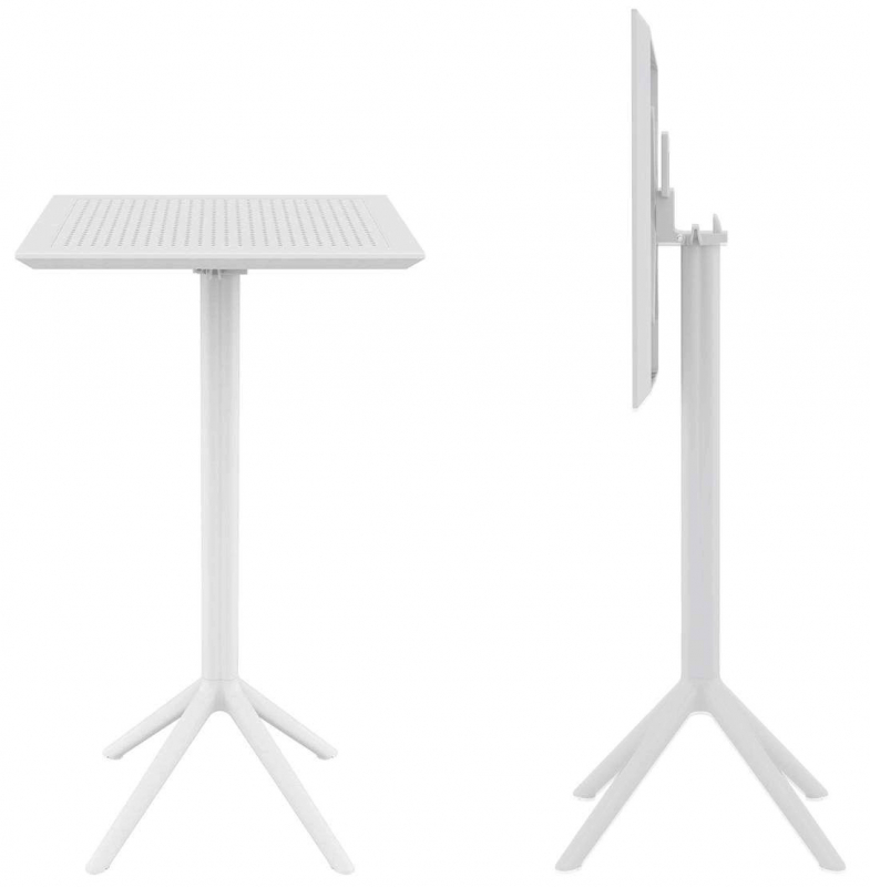 Стол пластиковый барный складной Sky Folding Bar Table 60