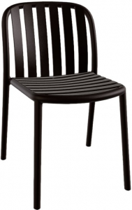 Стул пластиковый PAPATYA Galata-S стеклопластик венге Фото 1